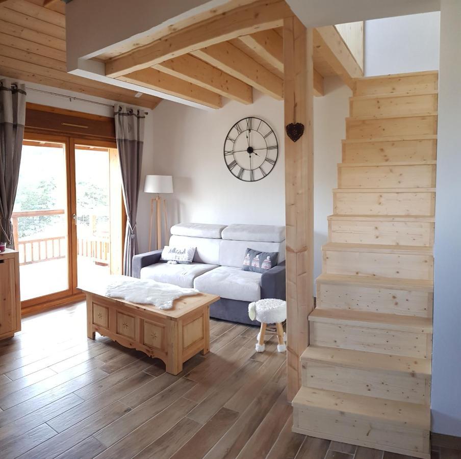 Studio Ptilou B36 2/4 pers. avec vue Saint-Étienne-en-Dévoluy Extérieur photo