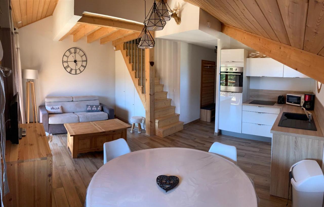 Studio Ptilou B36 2/4 pers. avec vue Saint-Étienne-en-Dévoluy Extérieur photo